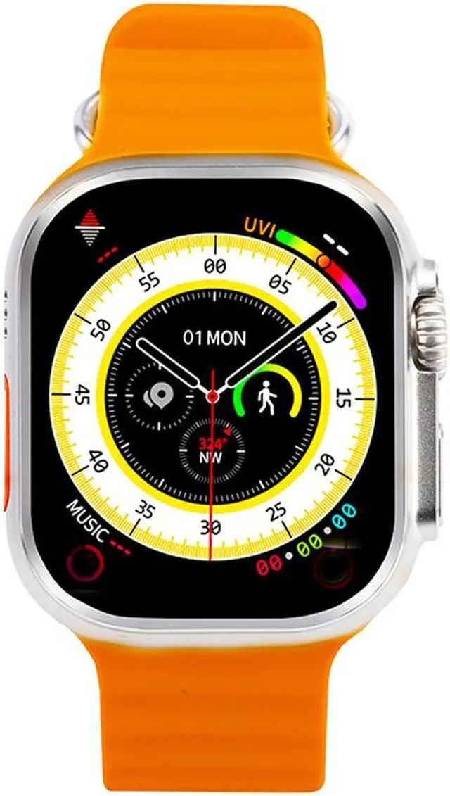 Alt view image 4 of 7 - Hello3+ Smartwatch Bluetooth Call Health Monitoring Sports Watch Ultra Sport Edition
