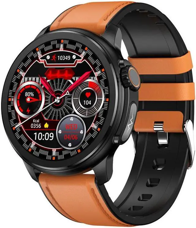 Alt view image 6 of 7 - Et481 Non-Invasive Blood Glucose Smart Watch Bluetooth Calling Ecg Uric Acid Blood Lipid Monitoring