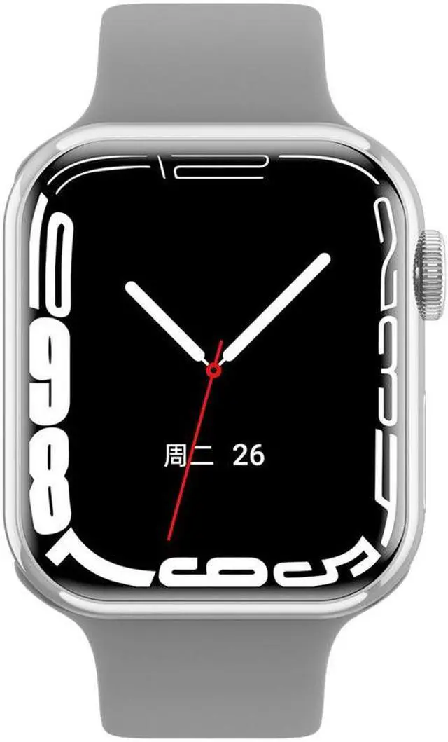 Alt view image 5 of 7 - Iw9mini Smartwatch Bluetooth Call Heart Rate Blood Pressure Blood Oxygen Message Alert Nfc Smart Island S9