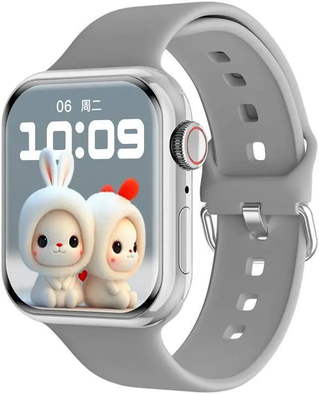 Alt view image 7 of 7 - Iw9mini Smartwatch Bluetooth Call Heart Rate Blood Pressure Blood Oxygen Message Alert Nfc Smart Island S9