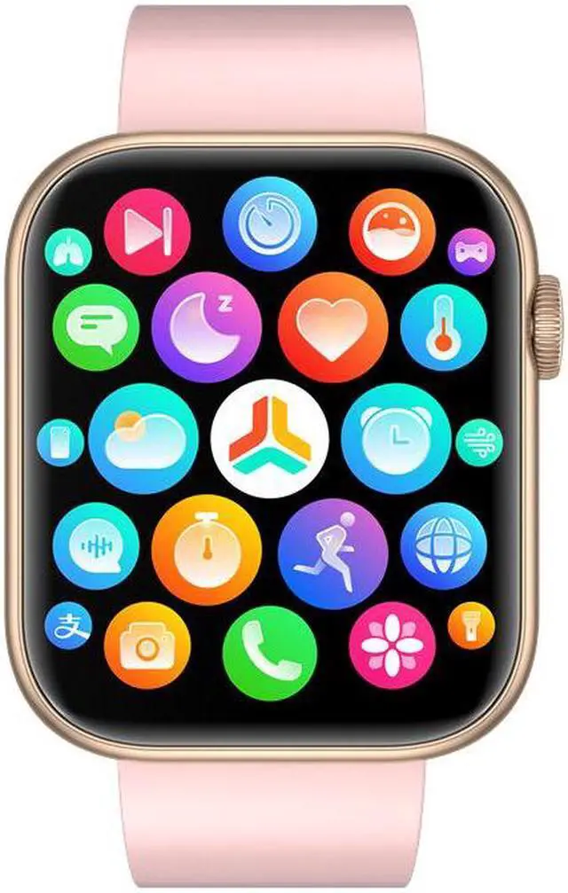 Alt view image 3 of 5 - Smart Watch Qx7 Bluetooth Calling Body Temperature Heart Rate Blood Oxygen Monitoring Voice Assistant Sports