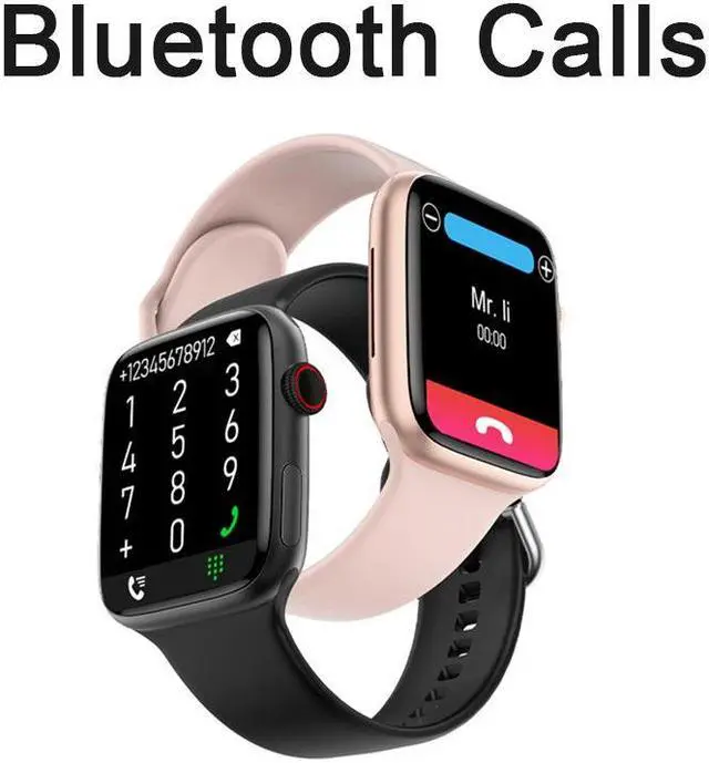 Alt view image 5 of 7 - 8762D Smart Watch Wear Pro Large Screen Bluetooth Calling Double Button Rotating Iw8 Max