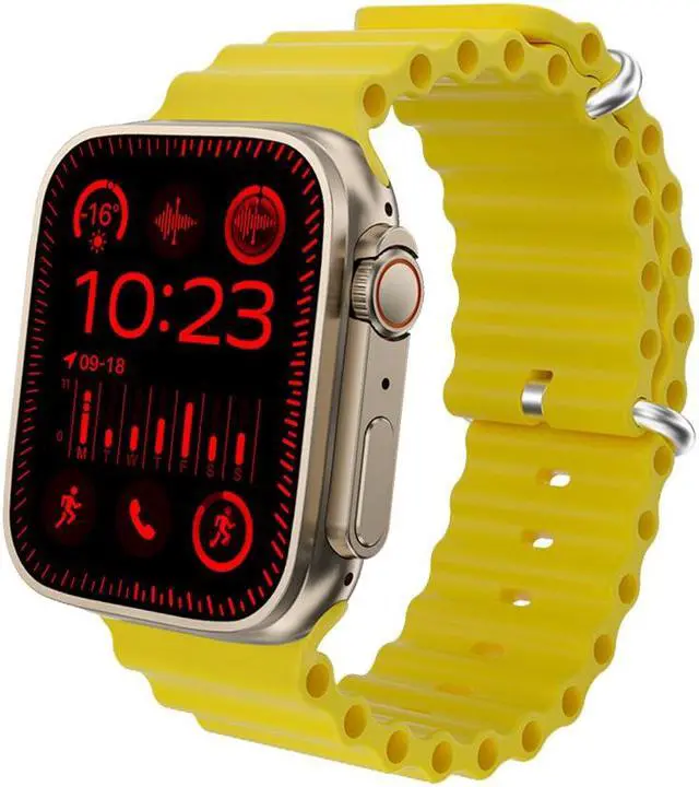 Alt view image 4 of 5 - T800ultra2 Smart Watch Bluetooth Calling Heart Rate Information Reminder Wireless Charger