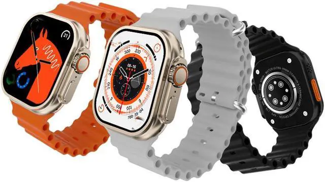 Alt view image 4 of 5 - S9 Bluetooth Calling Smart Watch W9 Ultrapro Offline Payment Nfc Access Control Smartwatch