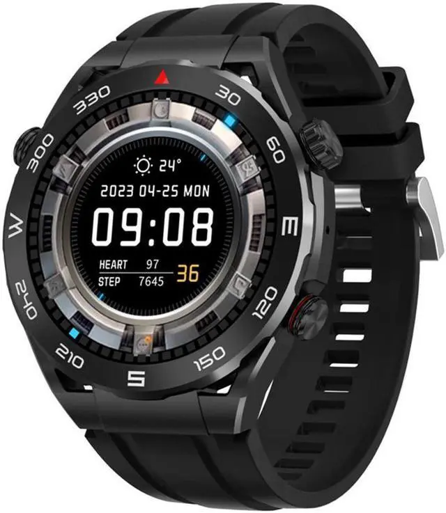 Main image of Mt15s Smart Watch Bluetooth Calling Large Screen Music Compass Offline Payment Sports Nfc Access Control