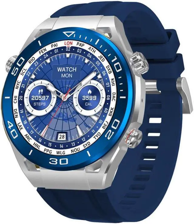 Alt view image 2 of 7 - Mt15s Smart Watch Bluetooth Calling Large Screen Music Compass Offline Payment Sports Nfc Access Control