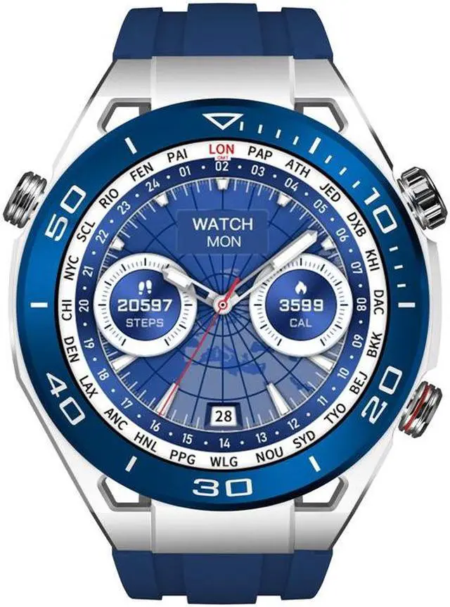 Alt view image 4 of 7 - Mt15s Smart Watch Bluetooth Calling Large Screen Music Compass Offline Payment Sports Nfc Access Control