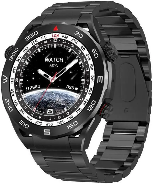 Alt view image 5 of 7 - Mt15s Smart Watch Bluetooth Calling Large Screen Music Compass Offline Payment Sports Nfc Access Control