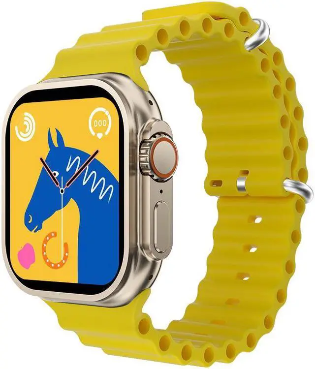Alt view image 6 of 7 - S9 Watch9 Ultra Smart Watch Call Wireless Charger Step Counting Sports Smart Watch