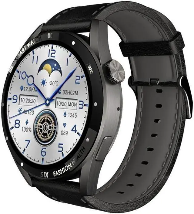 Alt view image 6 of 6 - X1promax Bluetooth Calling Smart Watch 1.45 Round Screen Car Code Nfc Information Reminder Watch