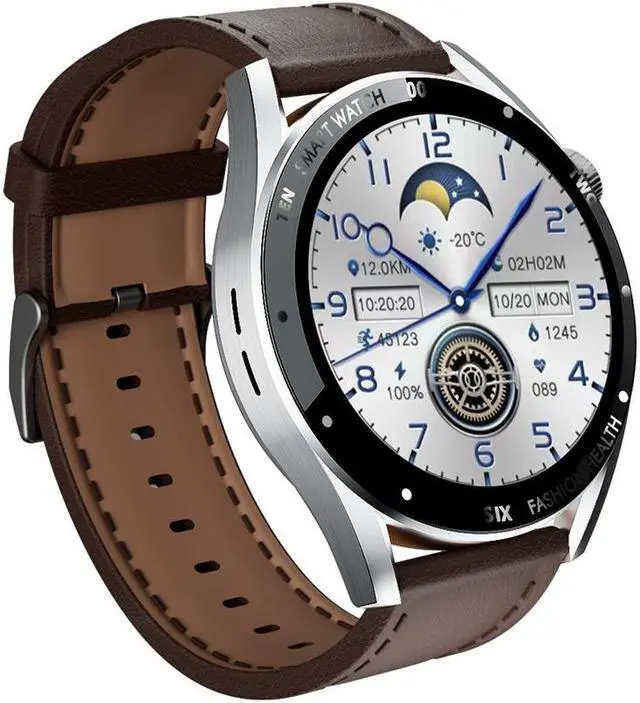 Alt view image 4 of 6 - X1promax Bluetooth Calling Smart Watch 1.45 Round Screen Car Code Nfc Information Reminder Watch