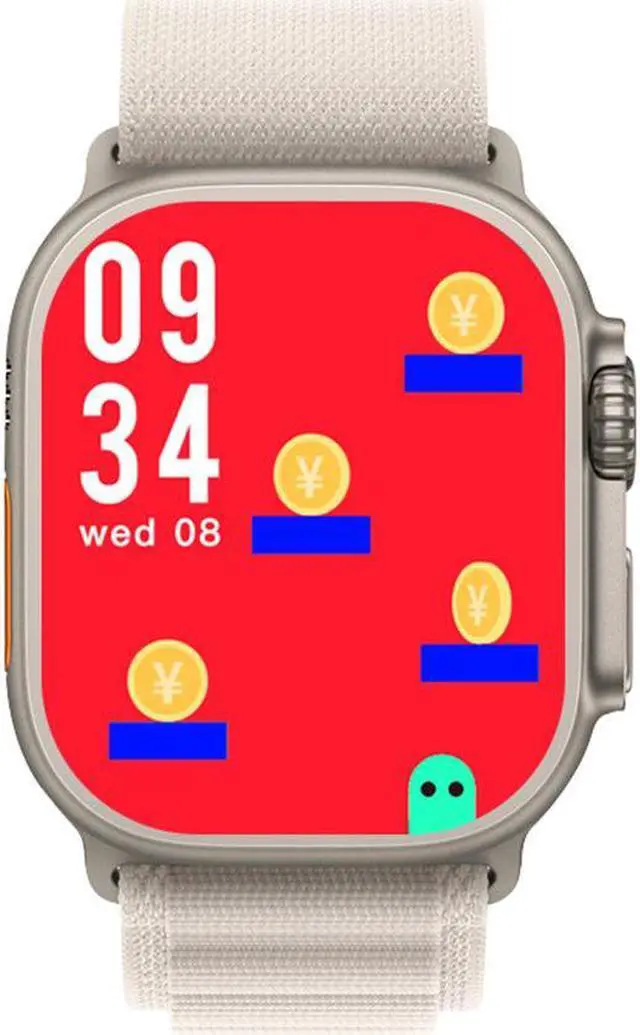 Alt view image 2 of 5 - S8 Ultra Max Smart Watch Bluetooth Calling Heart Rate Monitoring Sport Mode Smart Watch