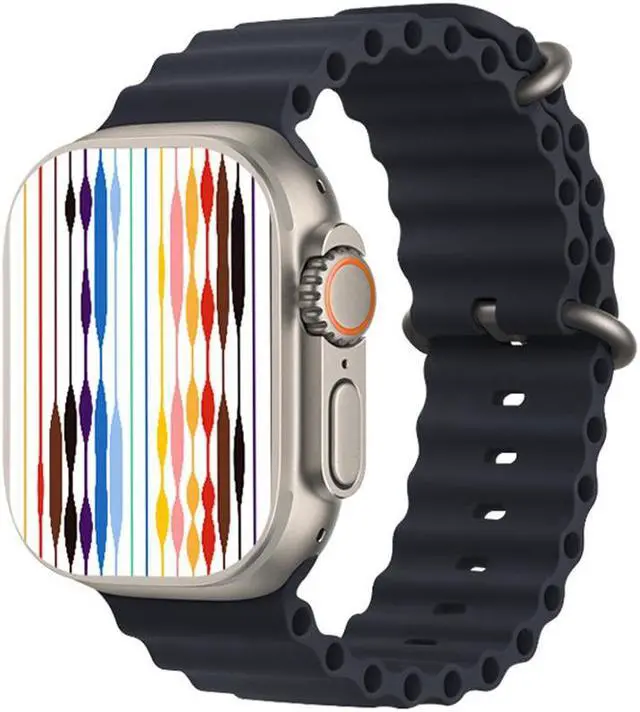 Alt view image 3 of 5 - S8 Ultra Max Smart Watch Bluetooth Calling Heart Rate Monitoring Sport Mode Smart Watch