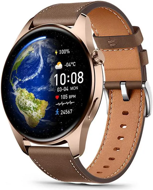 Alt view image 6 of 7 - Master Qiao 4 Generation Hk4hero Smart Watch Amoled Screen Call Ride Code Nfc Compass Interest Screen Pointer