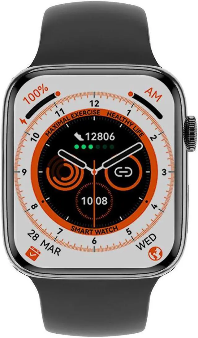 Main image of Dt8max Bluetooth Calling Smart Watch 2.0 Hd Large Screen Body Temperature Monitoring Sport Step Counting Bracelet