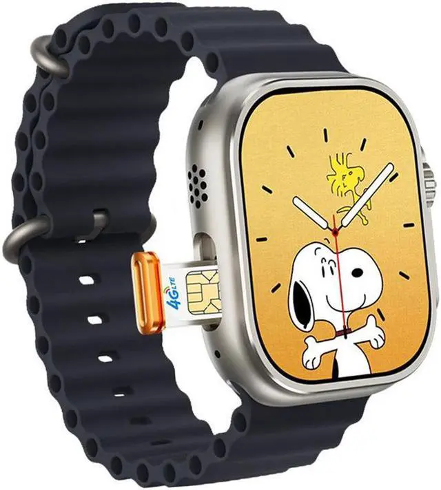 Alt view image 2 of 7 - Smart Card-Inserting Watch All Netcom 5G Smooth Xiaohongshu Js Ultra2 Call Application Market