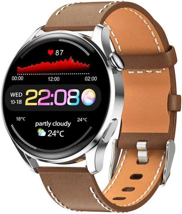 Alt view image 3 of 7 - Smart Watch Gt3pro Bluetooth Talk 1.28 Wireless Charging Sports Watch C500 Pro