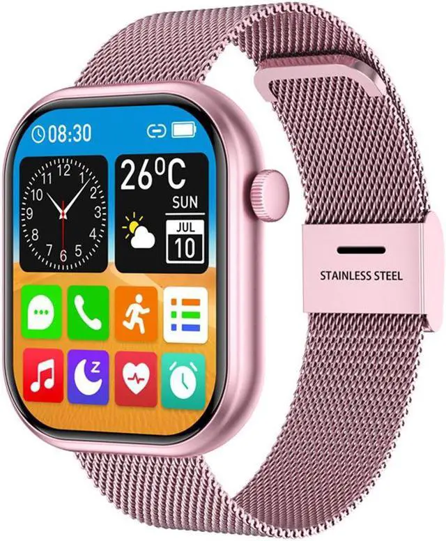 Alt view image 2 of 5 - G20-Wr Smart Watch 2.01 Hd Bluetooth Watch Heart Rate Health Watch Multi-Sports Running Meter Steps Timing