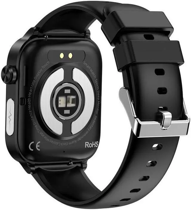 Alt view image 5 of 7 - Et570 Bluetooth Calling Ecg Body Temperature Hrv Health Non-Invasive Blood Glucose Vibration Smart Watch