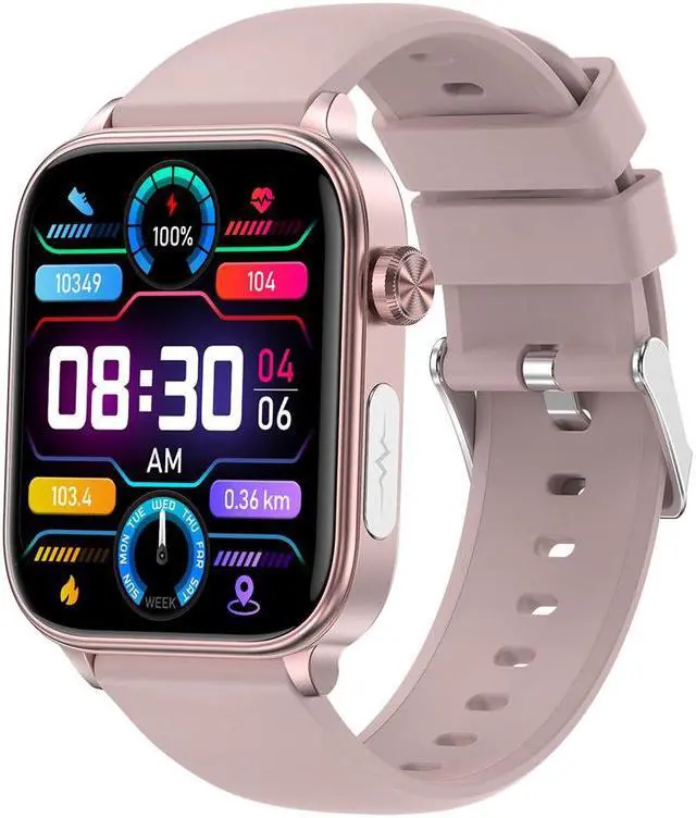 Alt view image 6 of 7 - Et570 Bluetooth Calling Ecg Body Temperature Hrv Health Non-Invasive Blood Glucose Vibration Smart Watch