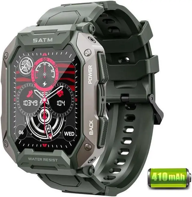 Alt view image 3 of 5 - C20plus Smart Watch Heart Rate Blood Sugar Health Function Running Multi-Sports Three-Household Smart Watch