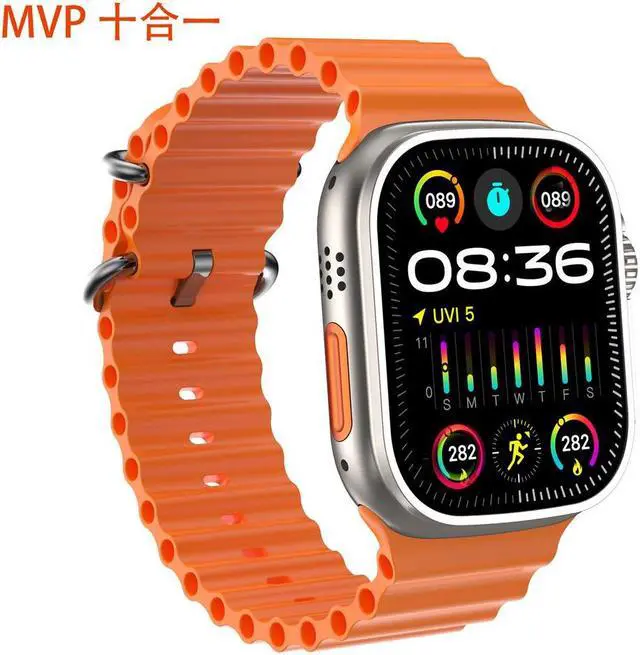 Alt view image 4 of 5 - Mvp-135 Smart Watch Bluetooth Calling Heart Rate Blood Pressure Monitoring Message Reminder Sport Smart Watch