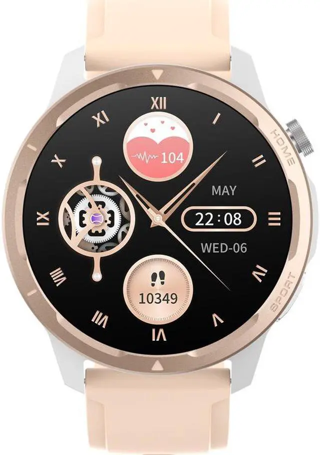 Alt view image 6 of 7 - Hd Bluetooth Round Screen Heart Rate Blood Sugar Sleep Real-Time Monitoring Message Reminder S52m Smart Watch