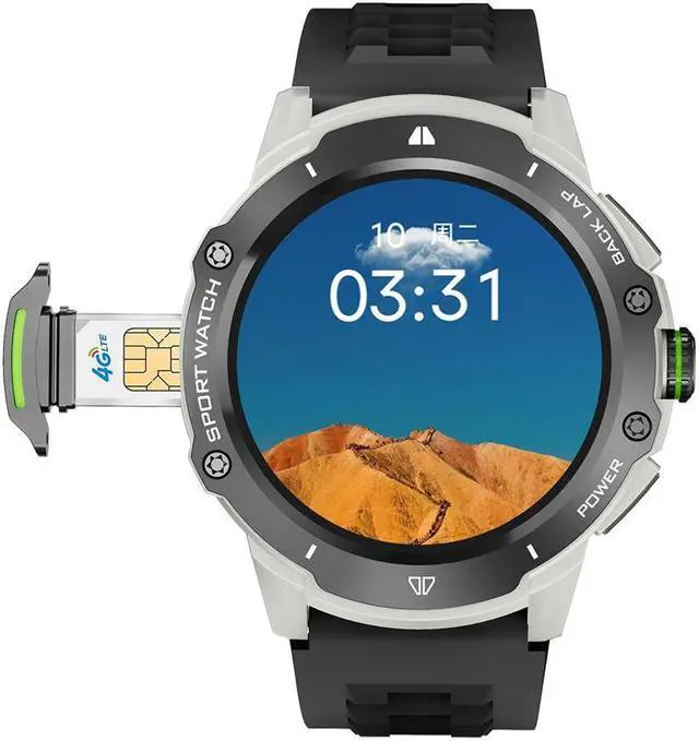 Alt view image 2 of 5 - Smart Watch Js15call Game Netcom Top-Equipped Card-Inserting Smart Watch 5G