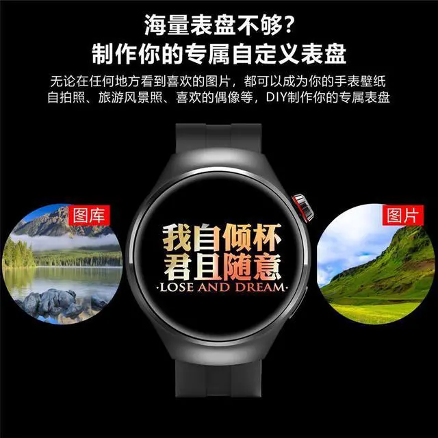 Alt view image 3 of 5 - G7 Max Smart Watch 1.53 Round Screen Nfc Access Control Heart Rate Bluetooth Calling Sports Watch