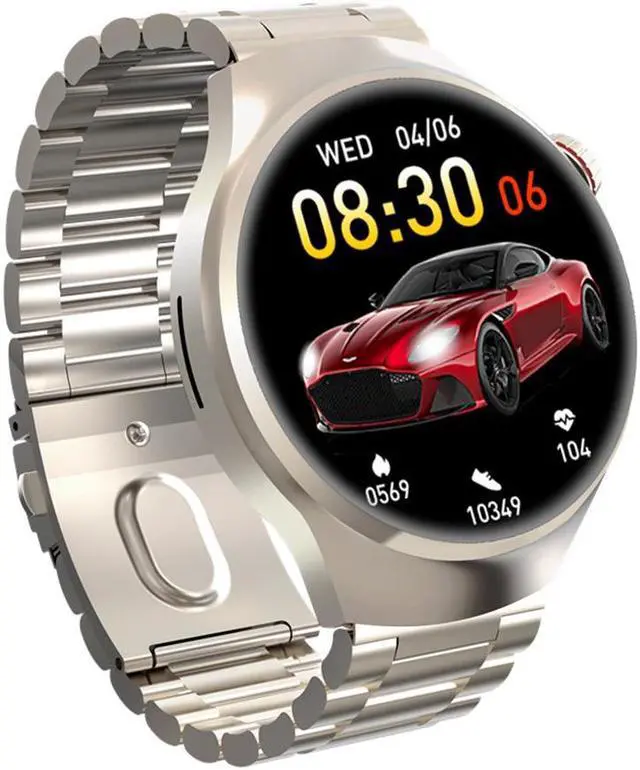 Alt view image 5 of 5 - G7 Max Smart Watch 1.53 Round Screen Nfc Access Control Heart Rate Bluetooth Calling Sports Watch