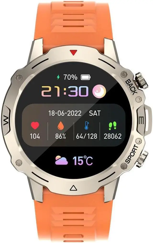 Alt view image 4 of 7 - G102 Smart Watch Bluetooth Calling Heart Rate Blood Pressure Monitoring Small Game Sports Watch