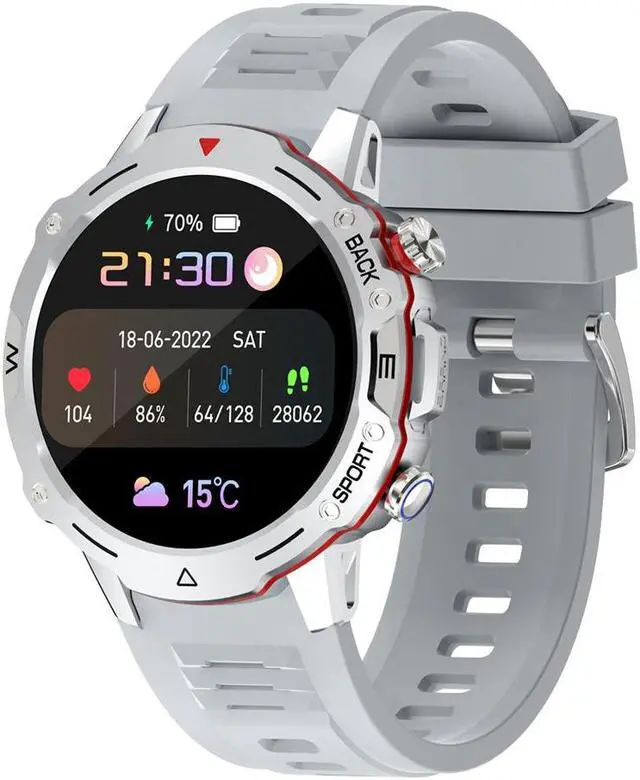 Alt view image 3 of 7 - G102 Smart Watch Bluetooth Calling Heart Rate Blood Pressure Monitoring Small Game Sports Watch