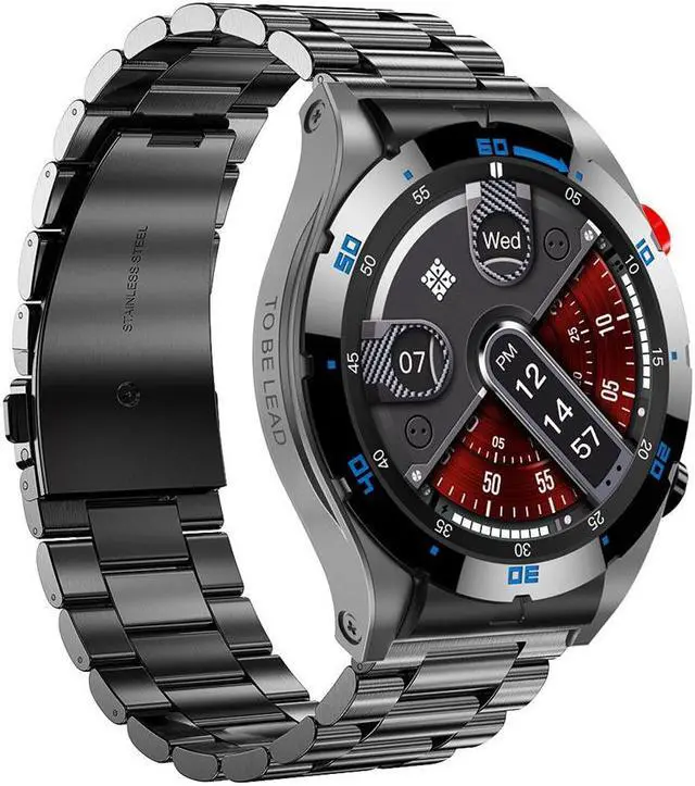 Alt view image 3 of 7 - Ex102 Smart Watch Bluetooth Calling Heart Rate Blood Oxygen Blood Pressure Sleep Health Detection Step Counting Sports Bracelet