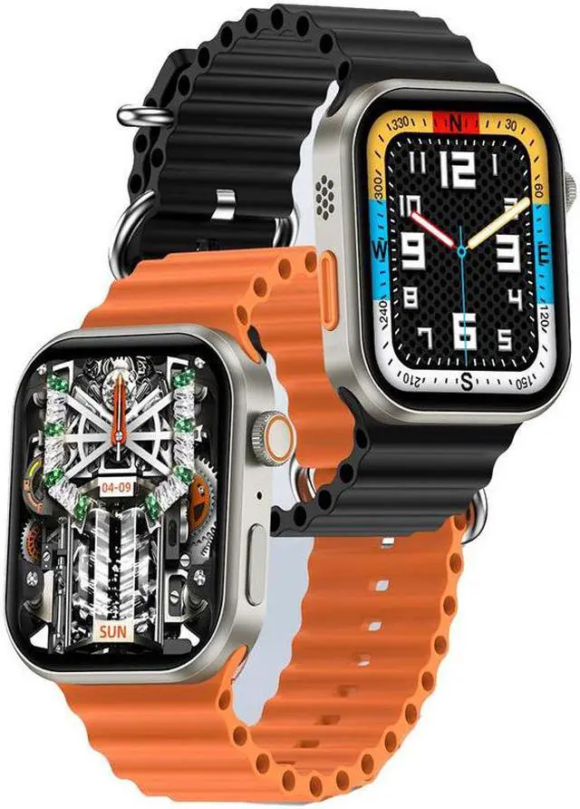 Alt view image 5 of 5 - Z80 Pro Smart Watch Bluetooth Calling Hd Amoled Screen S9 Dual Strap