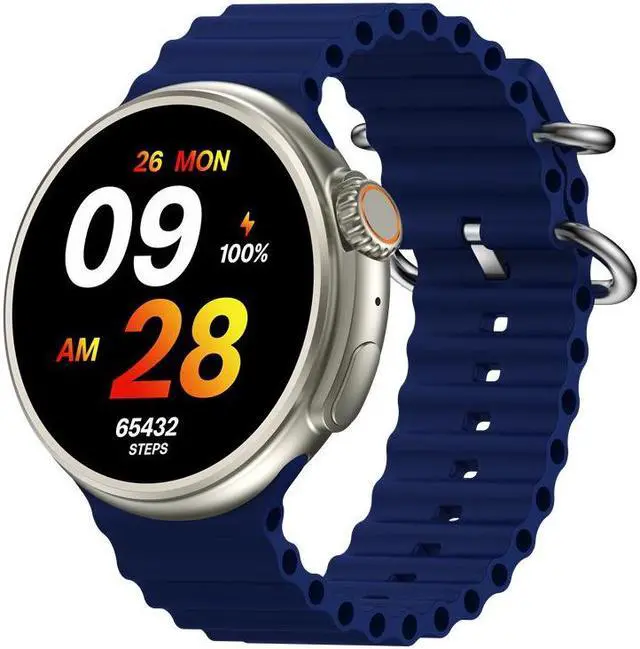 Alt view image 3 of 7 - Z78ultra Smart Watch 1.52 Round Screen Nfc Call 220 Ma Men's Smart Watch