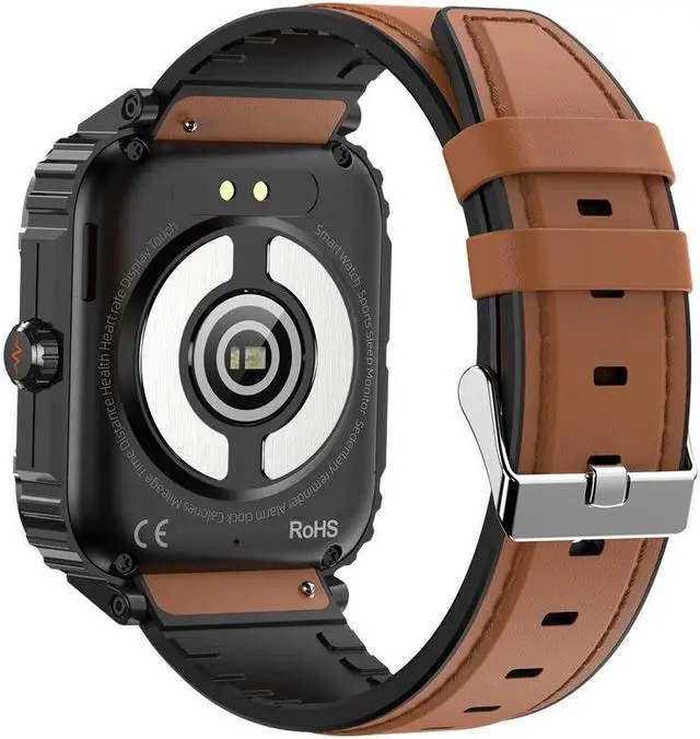 Alt view image 2 of 5 - Et550 Smart Watch Bluetooth Calling Ecg Blood Glucose Heart Rate Body Temperature Monitoring Sports Watch