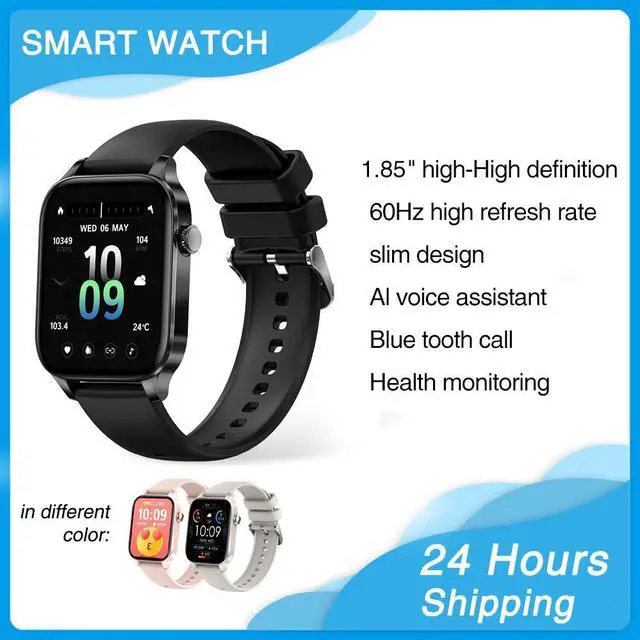 Alt view image 3 of 5 - I82 Smart Watch Bluetooth Calling Heart Rate Blood Oxygen Monitoring Multifunctional Sports Smart Watch