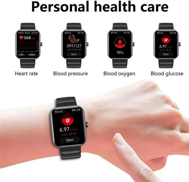 Alt view image 4 of 7 - F21pro Smart Watch Bluetooth Calling Heart Rate Blood Pressure Blood Oxygen Sleep Health Monitoring Sports Bracelet
