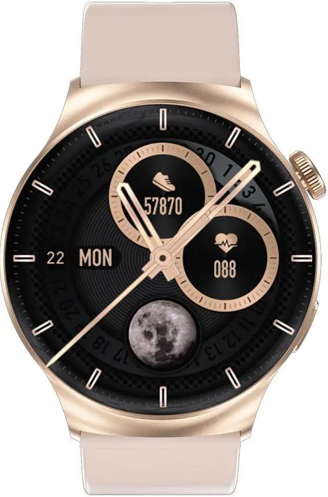 Alt view image 4 of 7 - Dt4 Mate Smart Watch Bluetooth Calling Health Monitoring Wireless Charger Compass Sports Watch