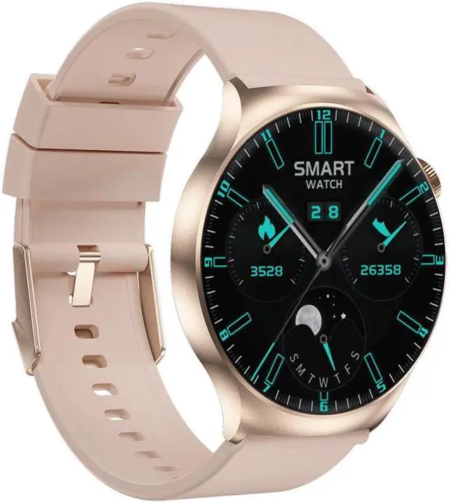 Alt view image 7 of 7 - Dt4 Mate Smart Watch Bluetooth Calling Health Monitoring Wireless Charger Compass Sports Watch