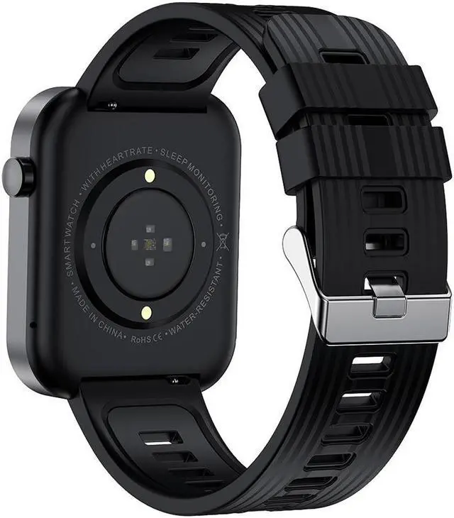 Alt view image 2 of 5 - Fw10 Smart Watch Bluetooth Talk Music Heart Rate Monitoring Voice Assistant Step Meter Exercise Waterproof