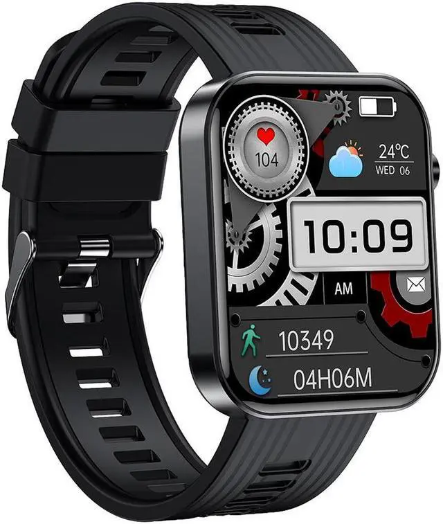 Alt view image 4 of 5 - Fw10 Smart Watch Bluetooth Talk Music Heart Rate Monitoring Voice Assistant Step Meter Exercise Waterproof