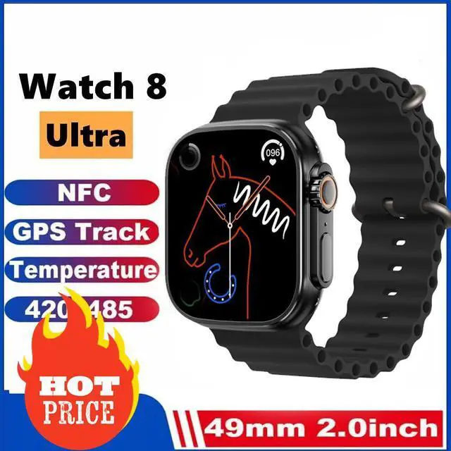 Alt view image 3 of 5 - Spot Watch8ultra Smartwatch Bluetooth Call Information Reminder