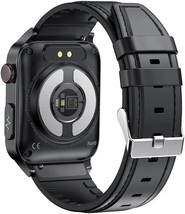 Alt view image 2 of 7 - E500 Smart Watch Non-Invasive Blood Glucose Ecg Sleep Monitoring Waterproof Multiple Sport Mode Bracelet