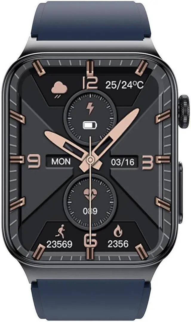 Alt view image 4 of 7 - E500 Smart Watch Non-Invasive Blood Glucose Ecg Sleep Monitoring Waterproof Multiple Sport Mode Bracelet