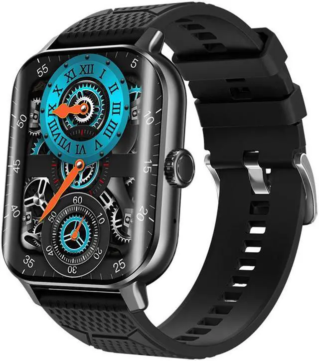 Alt view image 3 of 7 - F12 Smart Watch 2.02 Curved Screen Bluetooth Calling Blood Sugar Blood Pressure Health Monitoring Small Game