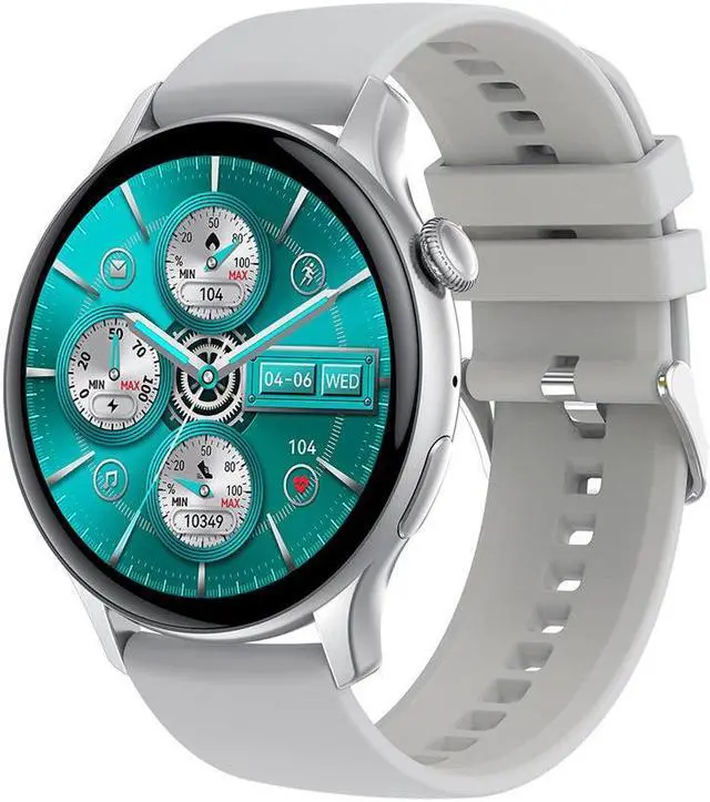 Alt view image 3 of 7 - Hk85 Smart Watch Amoled Hd Large Screen Blood Pressure Blood Oxygen Body Temperature Monitoring Heart Rate Access Control Game