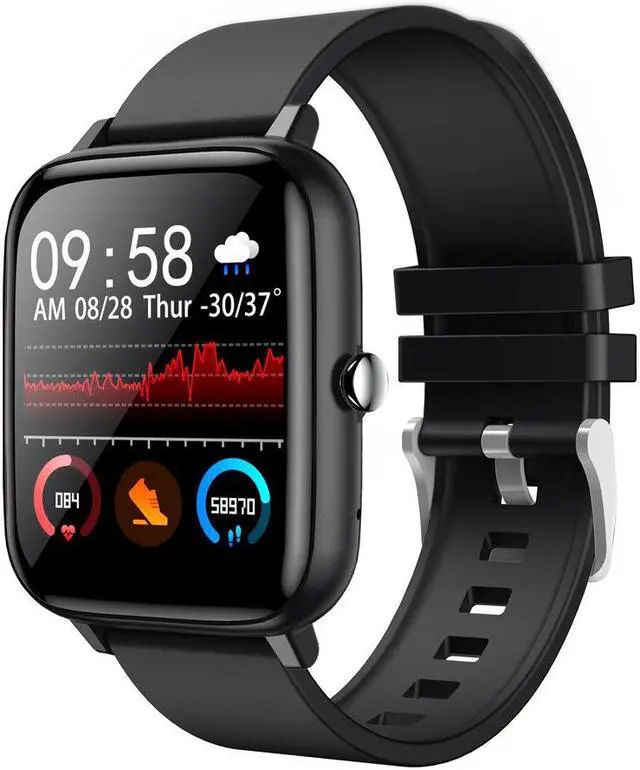 Alt view image 5 of 7 - P6 Smart Watch Bluetooth Calling Heart Rate Blood Pressure Blood Oxygen Monitoring Multiple Sport Mode