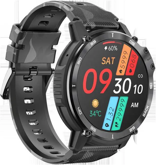 Alt view image 4 of 5 - C22 Bluetooth Calling 1.6-Inch Outdoor Three-Proof More Than Sport Smart Watch