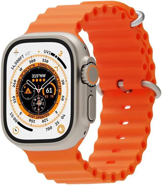Alt view image 4 of 5 - S8 Ultra Health Smartwatch 1.99 "Bluetooth Call Password Lock Screen Casual Mini Game